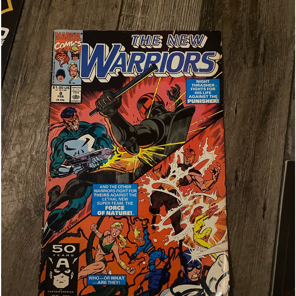 Vintage comic book